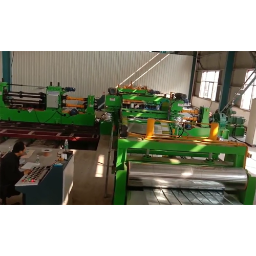 Steel Sheet Slitting Machine Double Heads Fast Change Slitting Line Factory